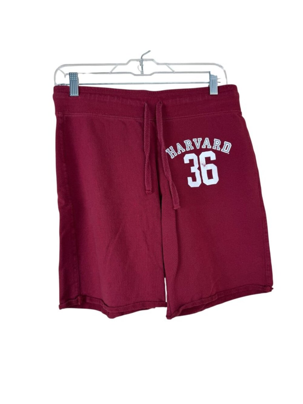 Jones & Mitchell Harvard Sweatshorts Women's Medium Red Athleisure Comfy Casual